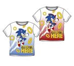 Sonic T-shirt - Mt 98 - 104 - 116 - 128 - Rood of Blauw, Enfants & Bébés, Vêtements enfant | Taille 128, Chemise ou À manches longues