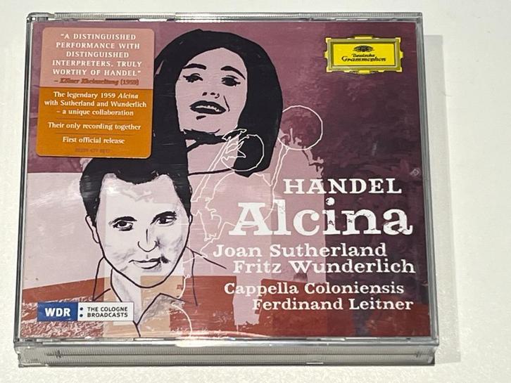 Handel – Alcina (2-CD), Cd's en Dvd's, Cd's | Klassiek, Gebruikt, Boxset, Ophalen of Verzenden