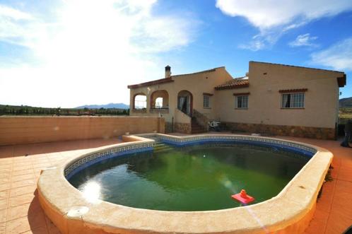 CC0511 - Belle villa avec piscine et chalet en bois à Pinoso, Immo, Étranger, Espagne, Maison d'habitation, Campagne