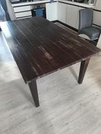 Massief eikenhouten eettafel 190x100cm, Huis en Inrichting, Ophalen