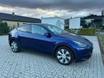 Tesla Model Y Long Range 12/2023, Auto's, Automaat, Zwart, 340 kW, Blauw