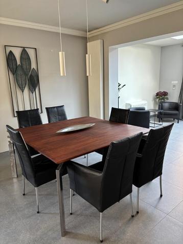 eetkamerstoelen, Ophalen, Gebruikt, Zwart, Metaal