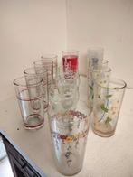 Set oude glazen - vintage, Verzamelen, Ophalen of Verzenden, Zo goed als nieuw
