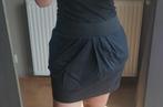 Zwarte rok chique dikke stof Vero Moda XL, Verzenden, Vero Moda, Zwart, Maat 46/48 (XL) of groter