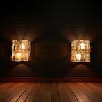 Set Two Murano Glass Wall Sconces by Carlo Nason for Mazzega, Ophalen of Verzenden, Zo goed als nieuw
