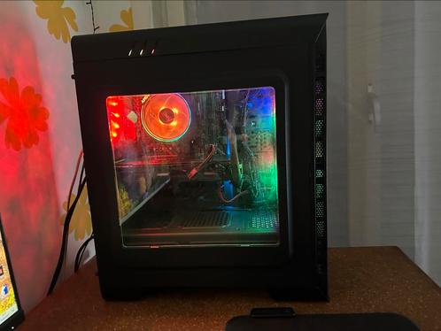 Desctop/Computer Ge force 1080, ryzen 7 2700k, Computers en Software, Desktop Pc's, SSD, 16 GB, Gaming, Ophalen