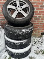 Jantes avec pneus hivers Audi A6, Auto-onderdelen, Banden en Velgen, Ophalen, Gebruikt, 17 inch, Winterbanden