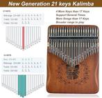 houten kalimba duimpiano SNELLE GRATIS LEVERING, Overige kleuren, -, Verzenden, -