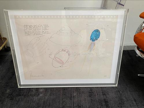 Panamarenko - Propan Propuls - Raketvliegtuig - 24/90, Antiek en Kunst, Kunst | Litho's en Zeefdrukken, Ophalen