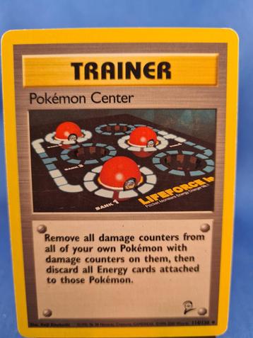 Pokémon Center 114/130 - Base Set 2 beschikbaar voor biedingen