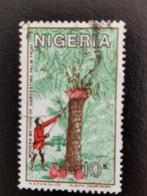 Nigeria 1986 - kokosnoten boom, Ophalen of Verzenden, Nigeria, Gestempeld