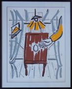 FRED BERVOETS / FIGURATIE / KLEURZEEFDRUK / 99x81cm / KADER, Antiquités & Art, Enlèvement