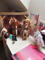 Our generation Pop Leah met paard, stal en accessoires, Kinderen en Baby's, Ophalen, Nieuw