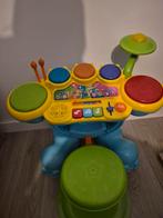 Speelgoed drumstel met krukje, Ophalen