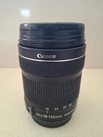 Objectif Canon EFS 18-135mm (zoom), Enlèvement ou Envoi, Utilisé, Téléobjectif, Zoom
