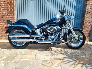 Prachtige Fat Boy FLSTF 103 kubieke 19956 km 2014, Motoren, 2 cilinders, 1690 cc, Chopper, Particulier