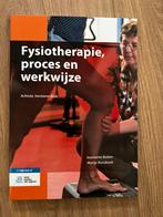 Fysiotherapie, proces en werkwijze, Boeken, Ophalen of Verzenden, Zo goed als nieuw