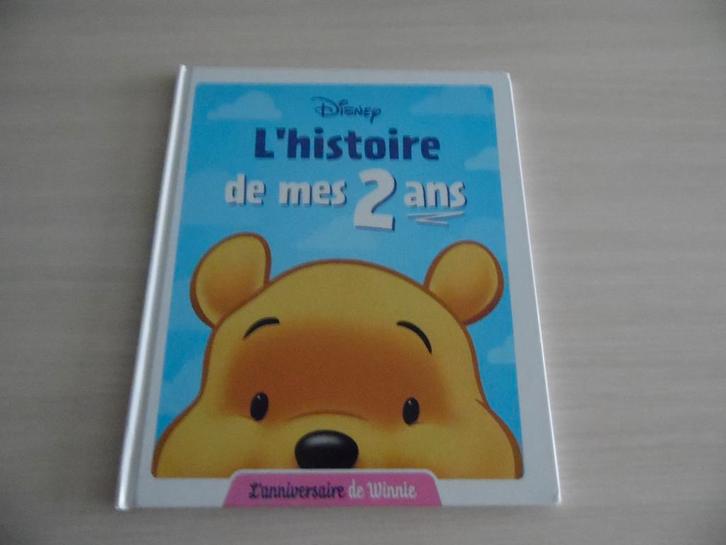 L'HISTOIRE  DE MES 2 ANS  L'ANNIVERSAIRE DE WINNIE  DISNEY, Boeken, Kinderboeken | Baby's en Peuters, Zo goed als nieuw, 2 tot 3 jaar