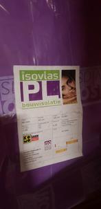 Isovlas PL Vlas Isolatie akoestisch + Thermisch, Doe-het-zelf en Bouw, Ophalen, Overige materialen, 4 tot 8 cm, Nieuw