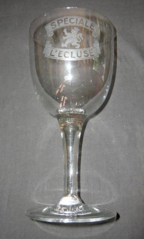 BROUWERIJ HET SAS, BOORTMEERBEEK BIERGLAS SPECIALE L'ECLUSE, Verzamelen, Biermerken, Gebruikt, Glas of Glazen, Overige merken