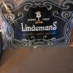 Bord in metaal , nieuw , Lindemans bier ., Verzamelen, Biermerken, Ophalen of Verzenden, Nieuw, Reclamebord, Plaat of Schild, Overige merken