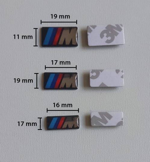 BMW M-logo — voor velg of interieur, Auto diversen, Overige Auto diversen, Ophalen of Verzenden