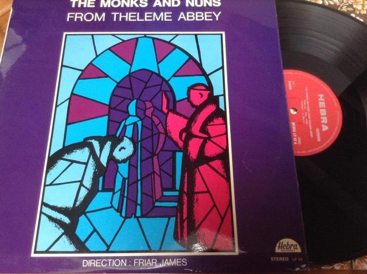 LP The Monks and Nuns “From Theleme Abbey”, CD & DVD, Vinyles | Classique, Utilisé, Du modernisme à nos jours, Chant, 12 pouces