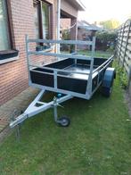 Aanhangwagen 2,50m breed 1,30m, Auto diversen, Aanhangers en Bagagewagens, Ophalen of Verzenden, Zo goed als nieuw