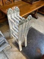 Lot de 4 escabeaux et 1 échelle pliante, Bricolage & Construction, Enlèvement, Utilisé