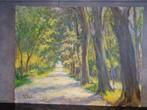 Peinture à l'huile sur toile : M. Willems tree lane 35 x 45, Enlèvement