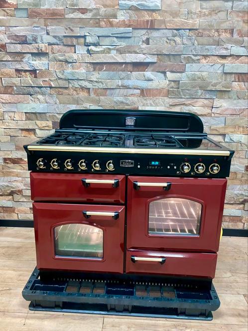 Prachtige Falcon Classic 5 pits + warmhoudplaat 3 ovens 110, Electroménager, Cuisinières, Comme neuf, Autoportant, 5 zones de cuisson ou plus