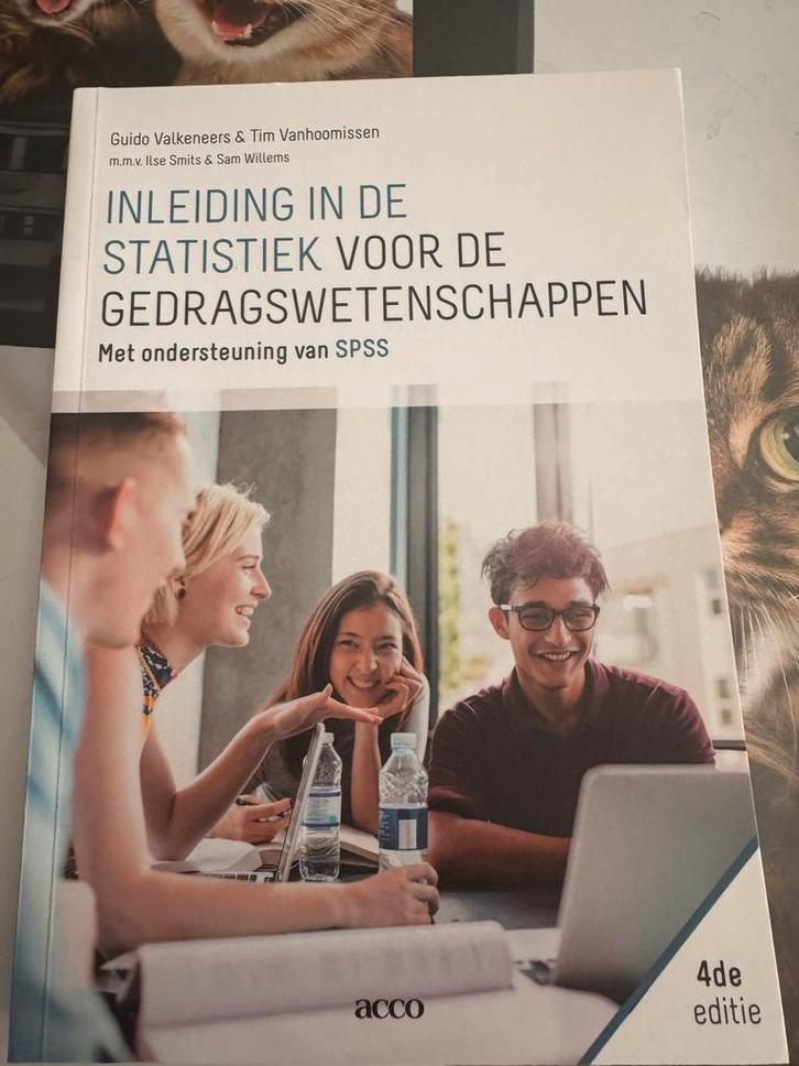 Inleiding in de statistiek voor de gedragswetenschappen, Boeken, Psychologie, Nieuw, Ophalen