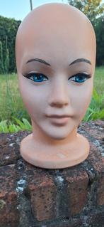 Vintage retro mannequin hoofd, Antiek en Kunst, Ophalen