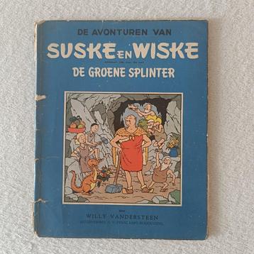 Suske en Wiske (De groene Splinter) jaren '70 beschikbaar voor biedingen