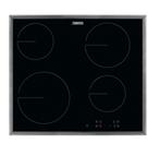 Elektrische kookplaat Zanussi, Ophalen, 4 kookzones, Zo goed als nieuw, Inbouw