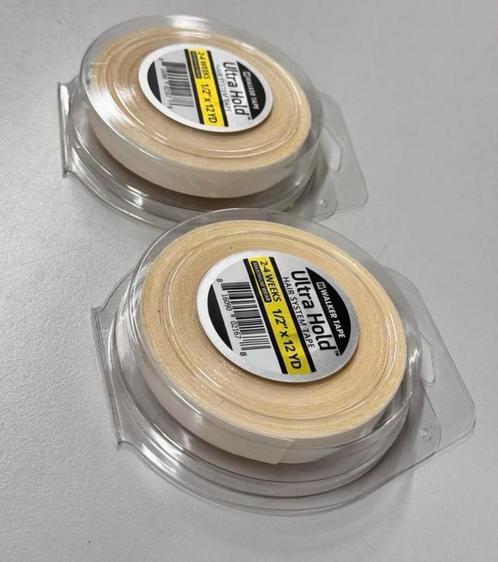 2 STUKS Walker Tape Ultra Hold Tape - 1/2" X 12 Yds yard, Handtassen en Accessoires, Uiterlijk | Haarverzorging, Ophalen of Verzenden