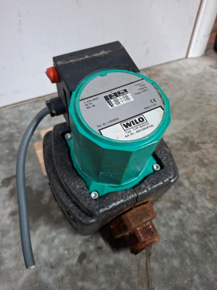 Wilo TOP S 30-10 Circulatiepomp 230V 180mm, Bricolage & Construction, Chauffage & Radiateurs, Utilisé, Autres types, Enlèvement ou Envoi