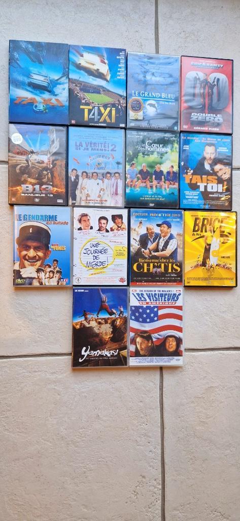 Lot de 14 DVD Français, Cd's en Dvd's, Dvd's | Komedie, Gebruikt, Ophalen of Verzenden