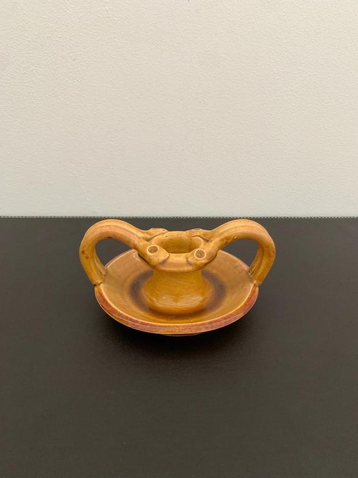 Bougeoir ACCOLAY Ancien en Grès, Antiquités & Art, Antiquités | Bougeoirs, Enlèvement ou Envoi