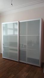 Grote kleedkamer Pax 250x236x61 cm witte schuifdeuren, Huis en Inrichting, Kasten | Kleerkasten, Ophalen