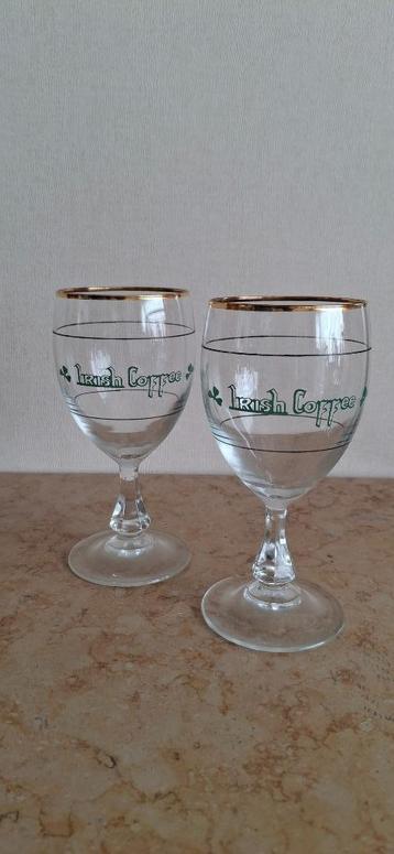 8 Irisch coffee glazen beschikbaar voor biedingen