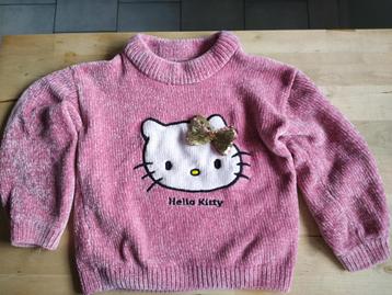 Pull Hello Kitty - taille 116 - comme neuf