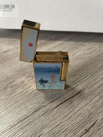 Briquet Dupont édition limitée Monet 1276 sur 1872, Enlèvement, Comme neuf, Briquet