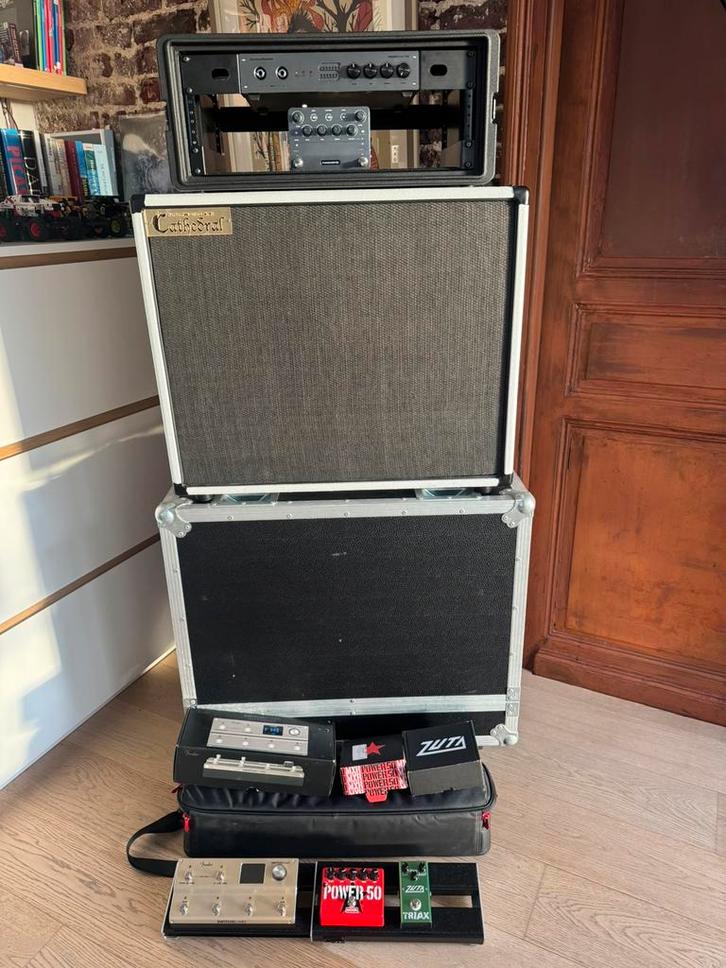 Nano cortex, sd powerstage 700,skb rack, fender switchboard, Musique & Instruments, Amplis | Basse & Guitare, Comme neuf, Enlèvement