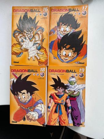 Dragon ball édition orange glénat lot de 4 tomes 16 à 19 ind beschikbaar voor biedingen