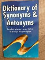 Dictionary of synonyms and antonyms, Enlèvement ou Envoi, Comme neuf
