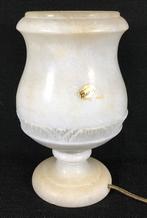 Vintage design albast tulplamp tafellamp 70s, Ophalen of Verzenden, Huis en Inrichting