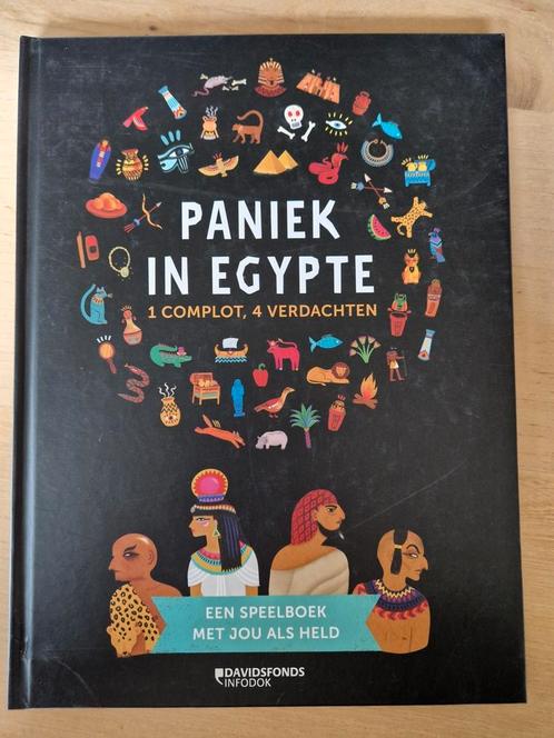 Stéphanie Vernet - Paniek in Egypte, Boeken, Kinderboeken | Jeugd | onder 10 jaar, Zo goed als nieuw, Ophalen of Verzenden