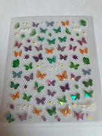 Scrapbooking 1 vel gekleurde mini vlinder stickers, Hobby en Vrije tijd, Scrapbooking, Ophalen of Verzenden, Nieuw