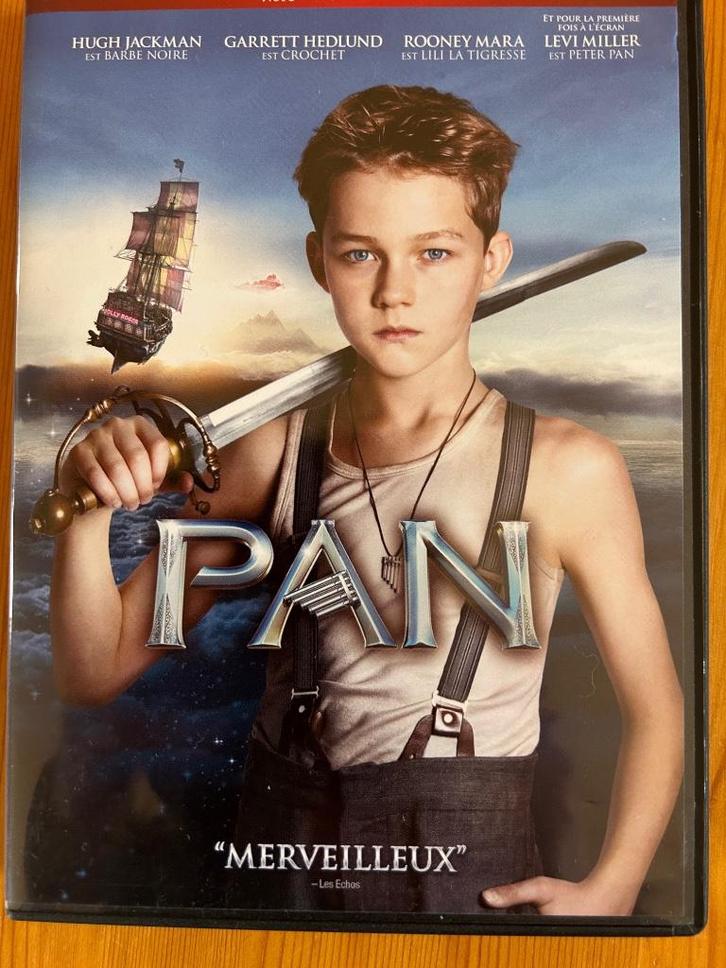 (Peter) PAN - Hugh Jackman DVD (2015), Cd's en Dvd's, Dvd's | Science Fiction en Fantasy, Gebruikt, Fantasy, Alle leeftijden, Ophalen of Verzenden